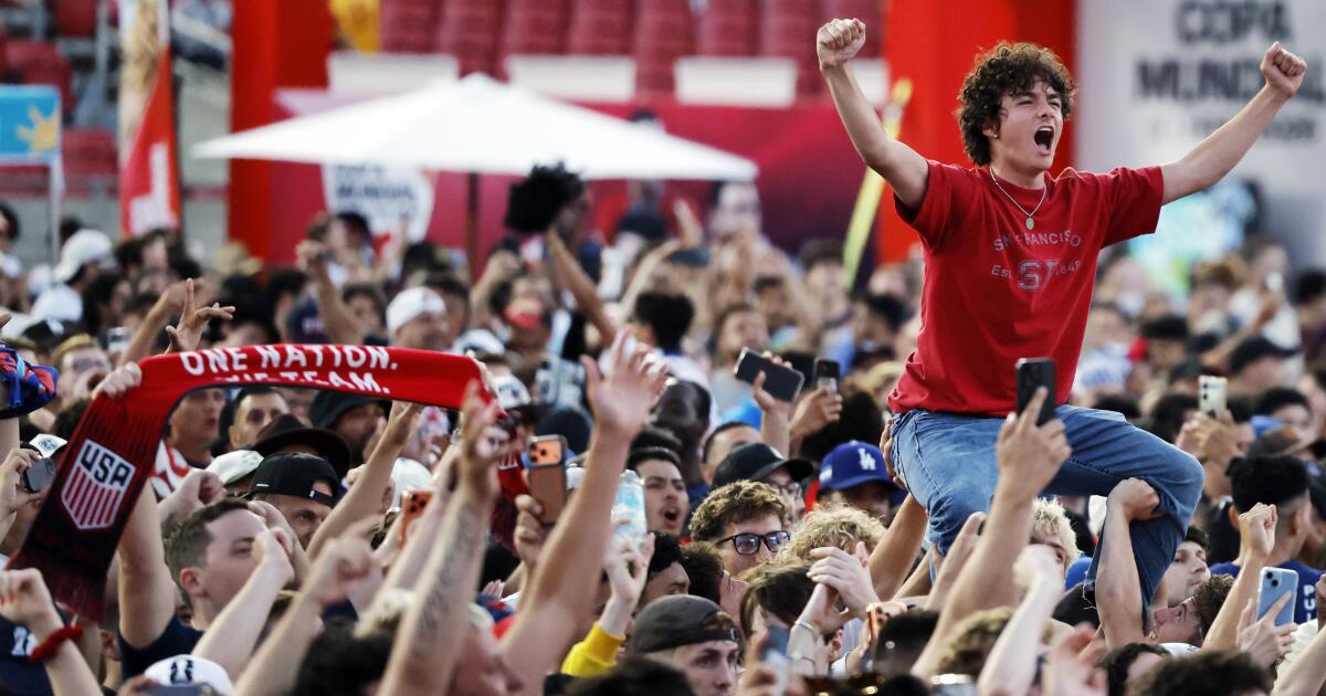 U.S. fans enjoy inexpensive World Cup energy at Coliseum