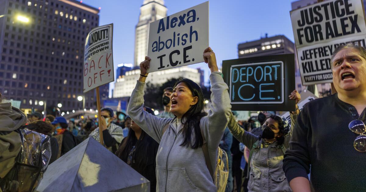 Commentary: A year after Trump unleashed his deportation machine in L.A., we can't let his goons win