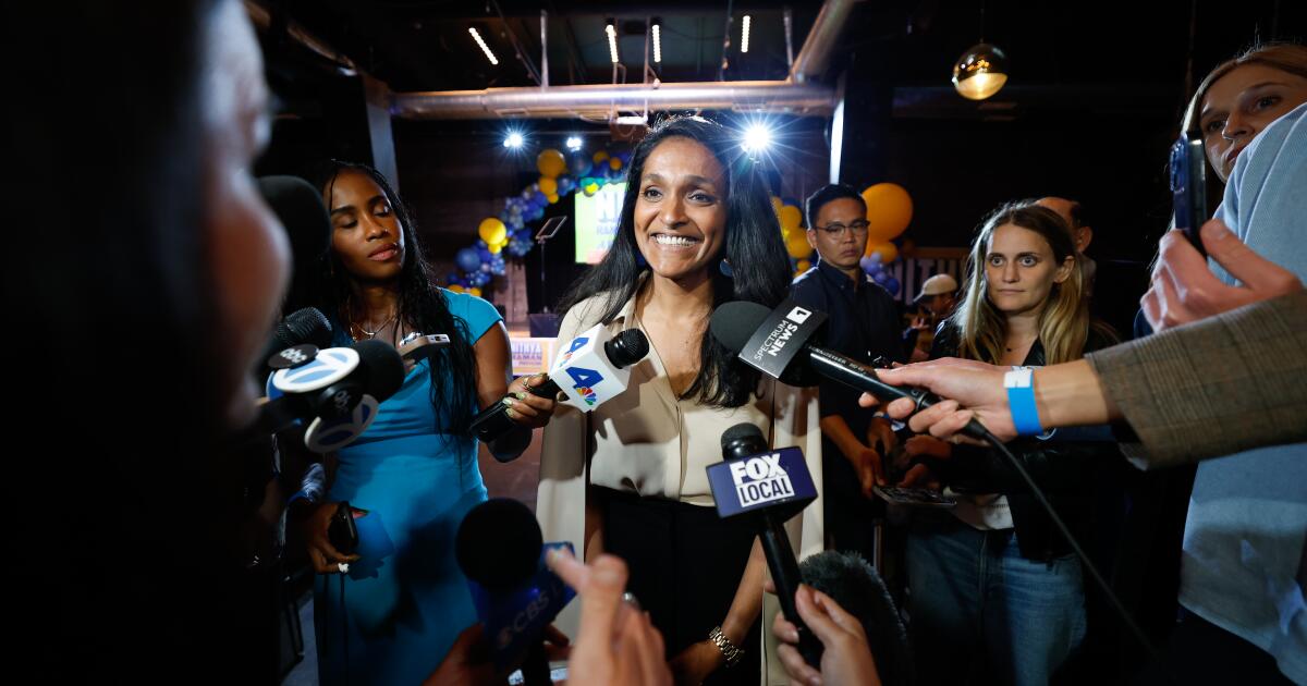 Nithya Raman chops Spencer Pratt's lead in race to make the Nov. 3 runoff