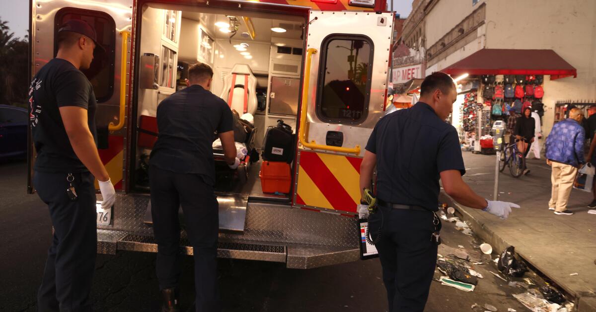 Drug overdose deaths are down in L.A. County in 2025. Here's why