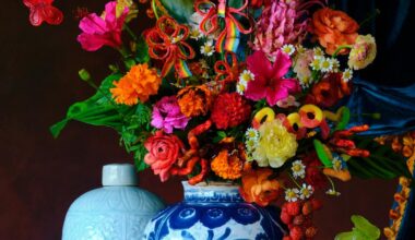 Stephanie Shih's site-specific still life at LACMA's David Geffen Galleries