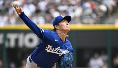 Yoshinobu Yamamoto flirts with perfect game, record in Dodgers' win
