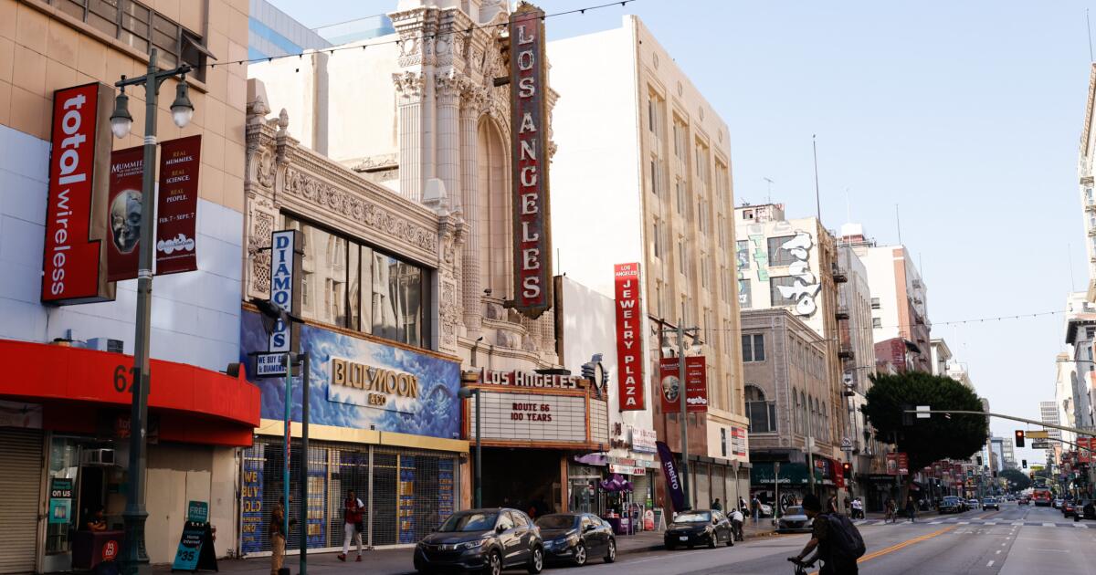 Los Angeles has one of the deadest downtowns in the world, according to a new survey
