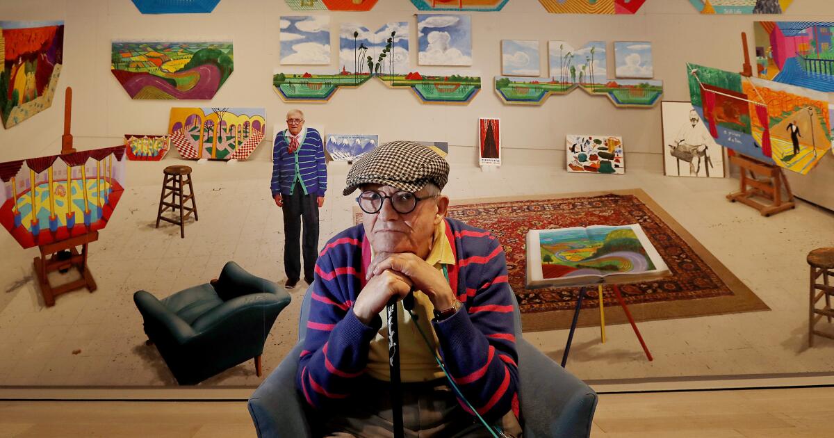 David Hockney, whose art celebrated sun-drenched Los Angeles, dead at 88