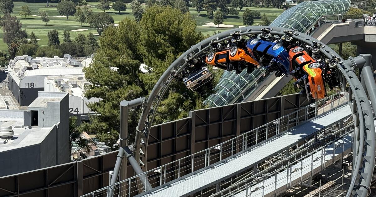 What it's like to ride 'Fast & Furious' at Universal Studios Hollywood