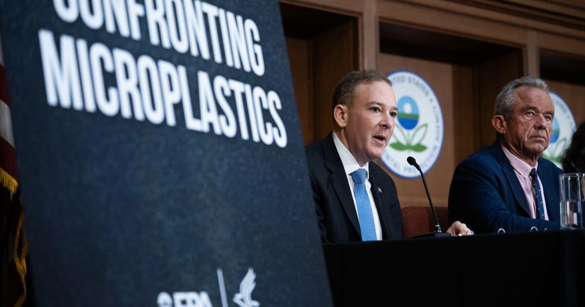 After bold pledge, EPA shelves microplastics testing in U.S. drinking water