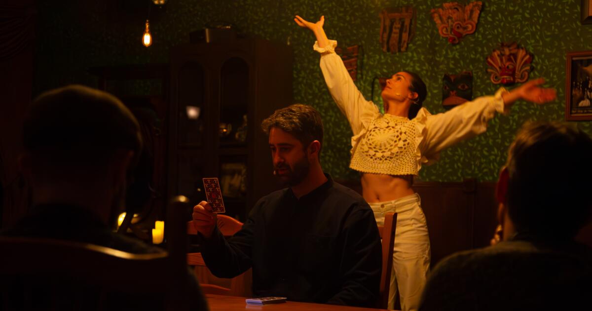 This personal theater experience is disguised as an L.A. tarot reading