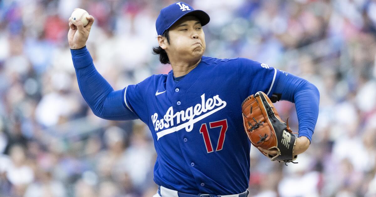 Dodgers' Shohei Ohtani is scratched from Wednesday's start