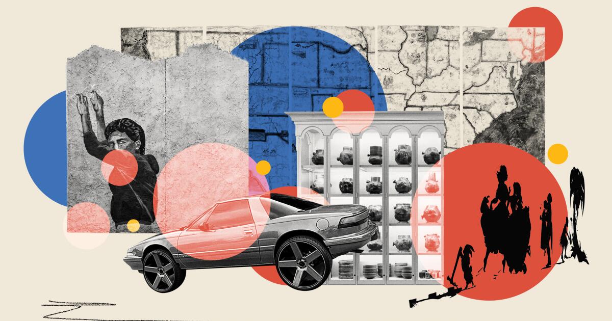 Artworks at Los Angeles museums that question American identity