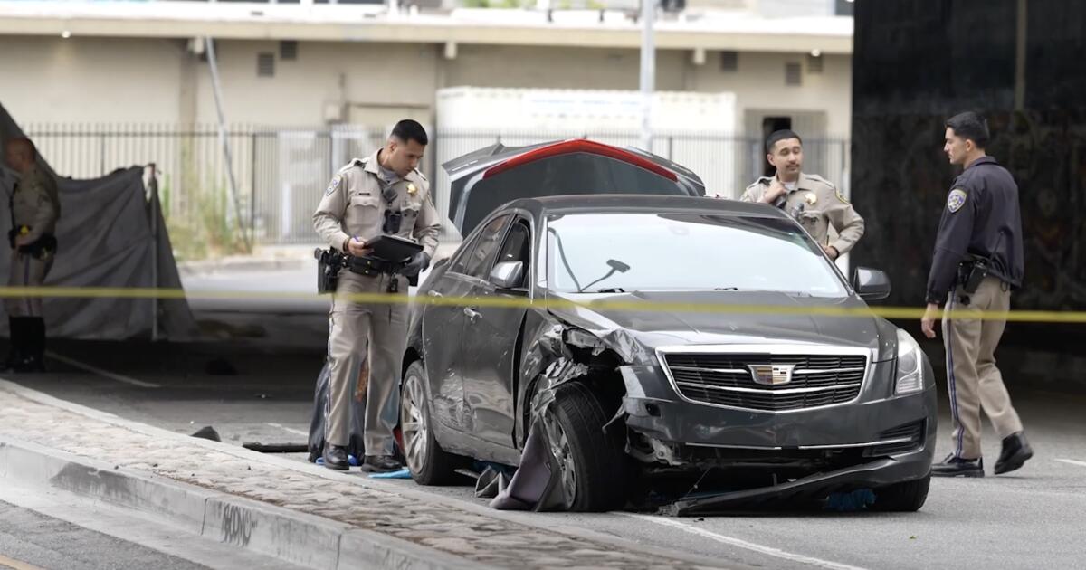 Pedestrian killed in Saturday morning accident in downtown L.A.