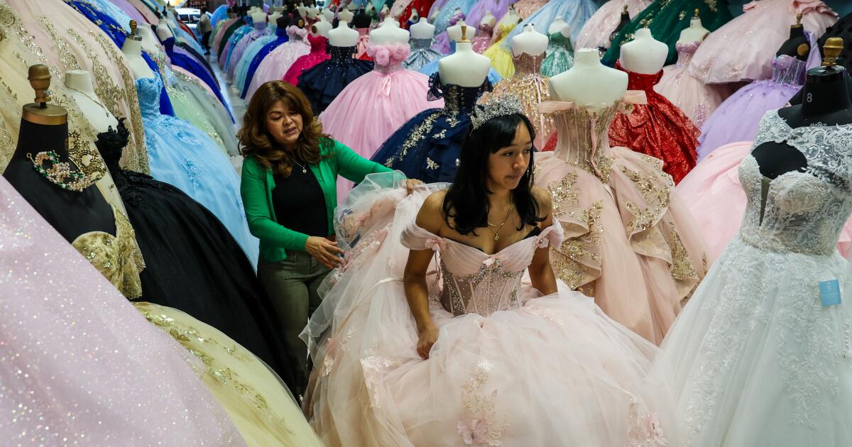 A year after ICE raided L.A.'s Fashion District, a couple fight to save their dress shops
