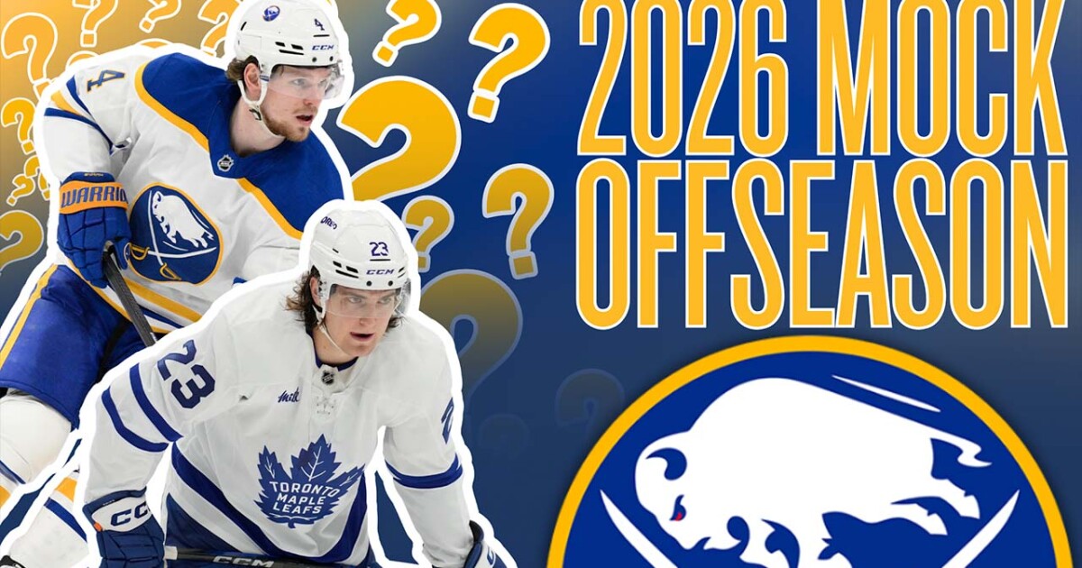 2026 Buffalo Sabres mock offseason; trades, a free agent target & an extension