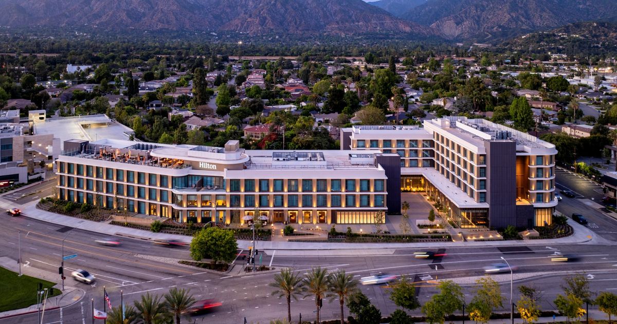 AXIS Architecture + Design completes the Hilton Arcadia Los Angeles, a landmark hospitality project combining adaptive reuse with new-build hotel development