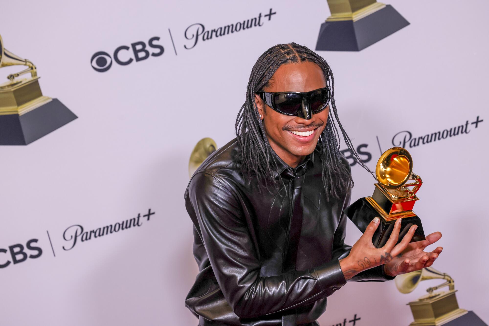 Steve Lacy at the 65th Grammy Awards.