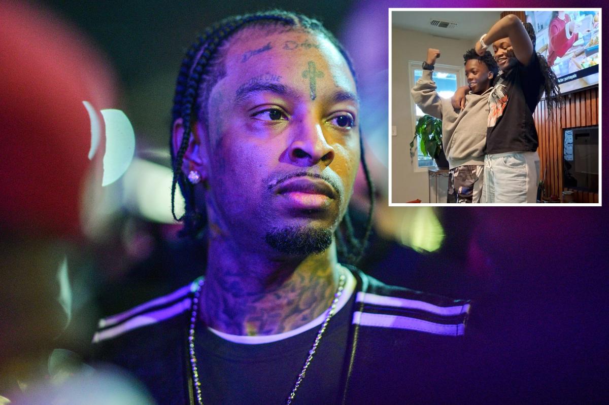21 Savage's 14-year-old 'nephew' kills himself after accidentally shooting younger sister