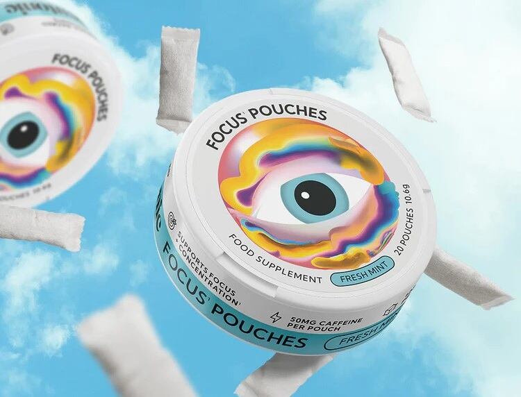 Neutonic's Focus Pouches contain 125 mg of Cognizin, 50 mg of natural caffeine and three B vitamins (25% RI).