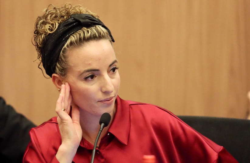  Yamina MK Idit Silman at the Knesset, April 25, 2022.  (credit: MARC ISRAEL SELLEM/THE JERUSALEM POST)