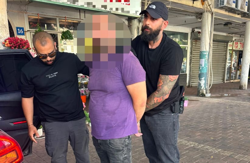 ISRAEL POLICE arrest a suspect in the murder of Rabbi Amos Guetta, July 1, 2026.