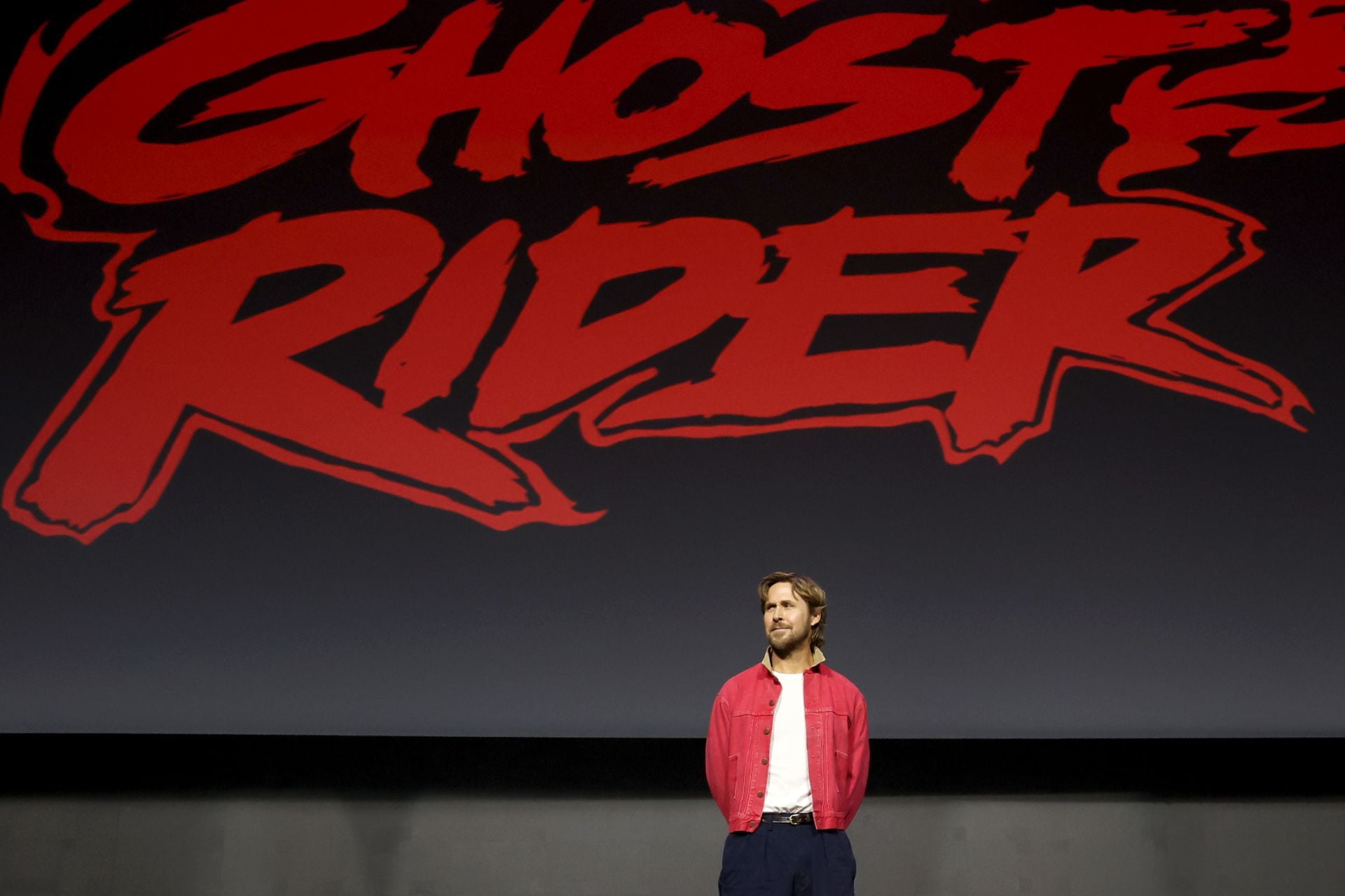 Ryan Gosling Ghost Rider Comic Con