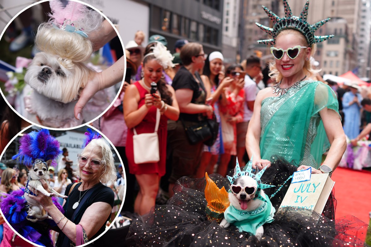 First-ever Bastille Day Dog Parade takes place in Midtown NYC