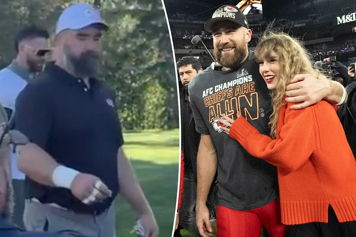 Travis Kelce’s brother makes first comments on Taylor Swift’s wedding — as he reveals how many beers he crushed