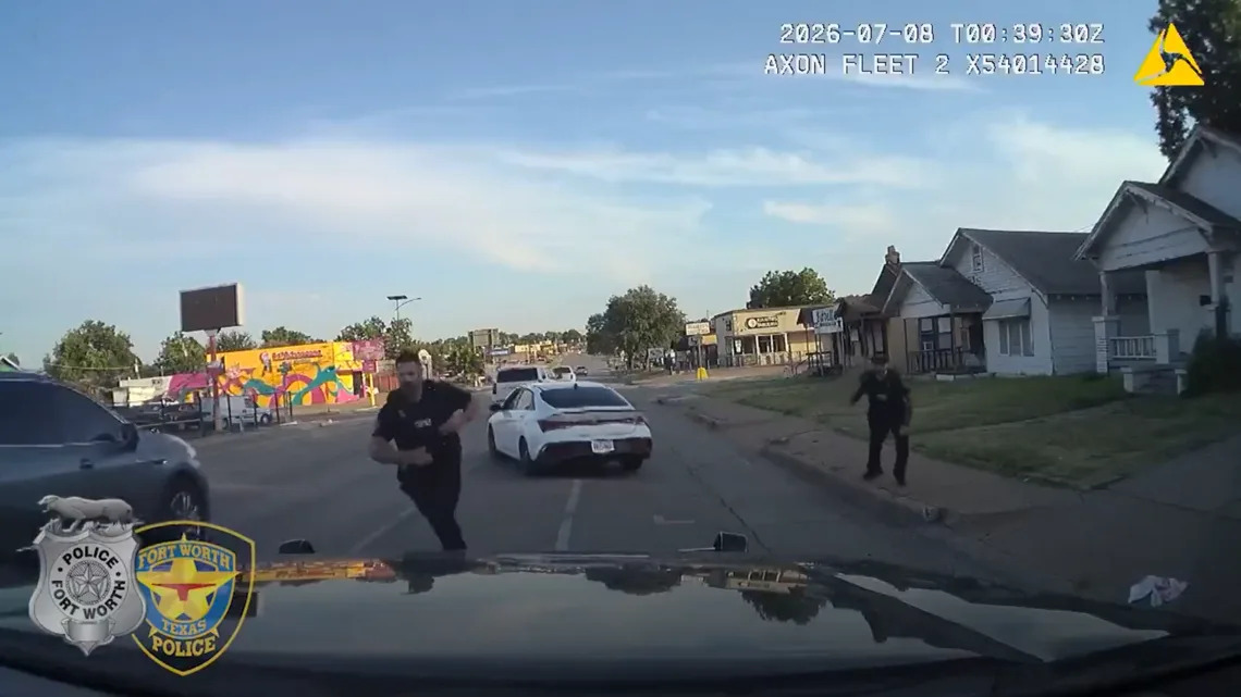 WATCH: 5 kilograms of meth seized, 3 suspects arrested in Fort Worth police chase