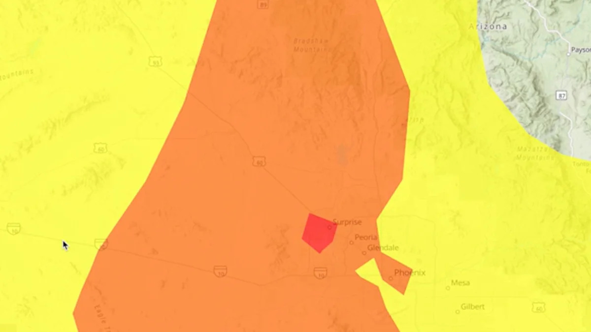 Poor air quality reported across Phoenix, surrounding Arizona cities, EPA warns