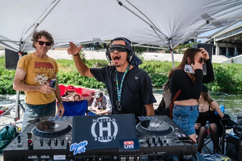 As L.A. River morphs into impromptu stage for nature-loving musicians, gentrification fears remain