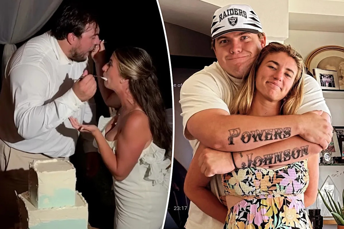 Former UCLA tennis star marries Raiders’ Jackson Powers-Johnson
