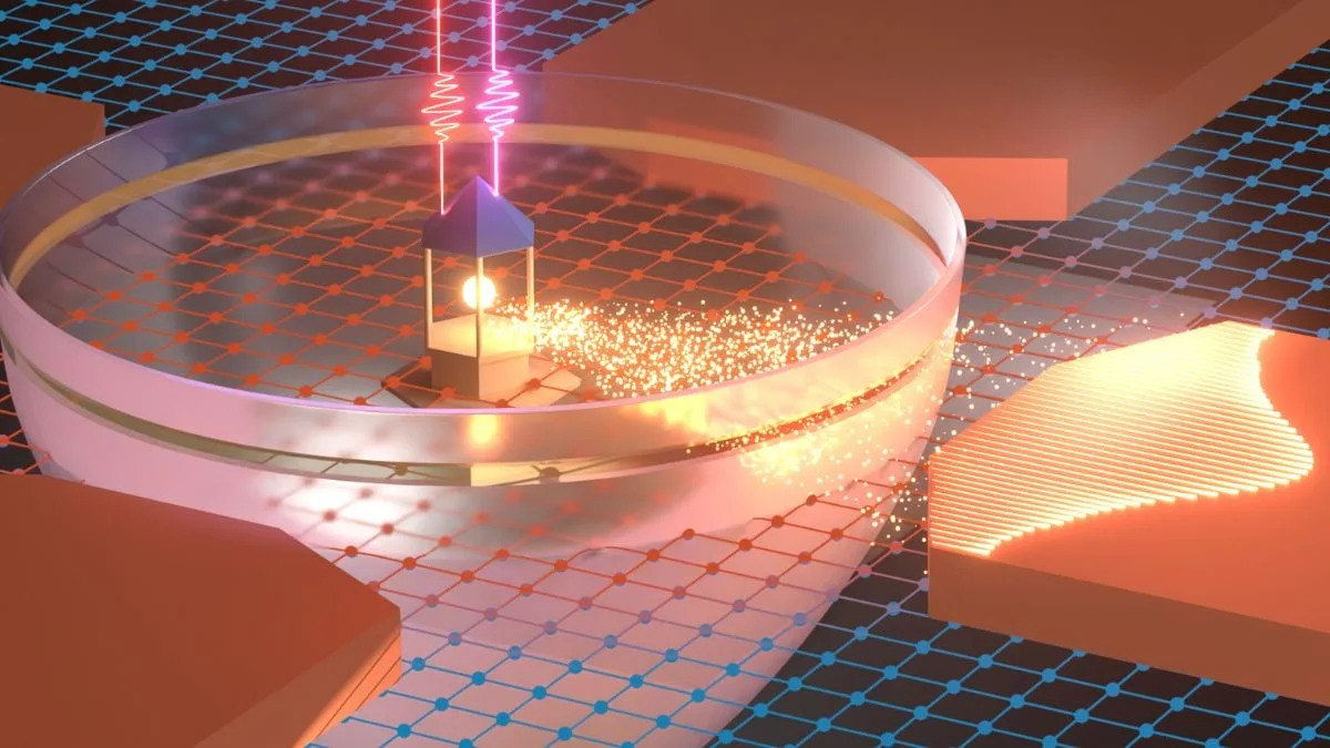 Physicists Created an 'Electron Lighthouse' That Steers Current With Light