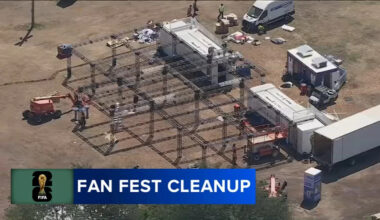 Philadelphia FIFA Fan Fest teardown begins as neighbors reflect on busy weeks