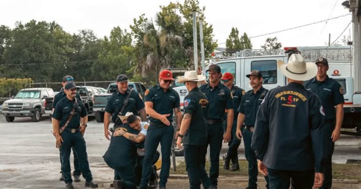 Jacksonville firefighters return home after Texas flood deployment