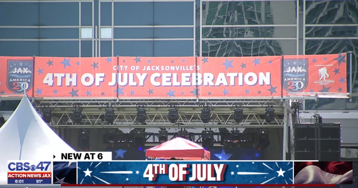Jacksonville hosts largest Fourth of July fireworks show in city history