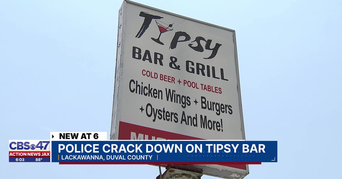 Popular bar Tipsy closes after several agencies conducted undercover operation – Action News Jax