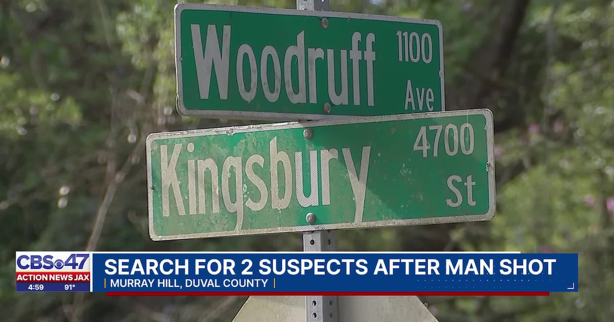 Man shot in Murray Hill; JSO searching for two suspects – 104.5 WOKV