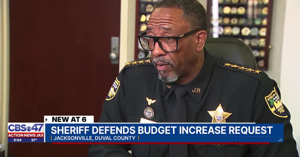 Jacksonville Sheriff won’t reduce JSO’s proposed $38M budget request amid city budget concerns – Action News Jax