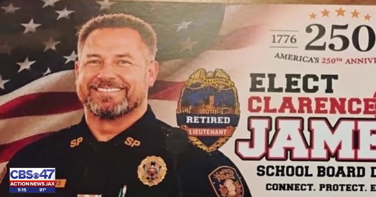 Duval County School Board candidate Clarence James sparks AI controversy