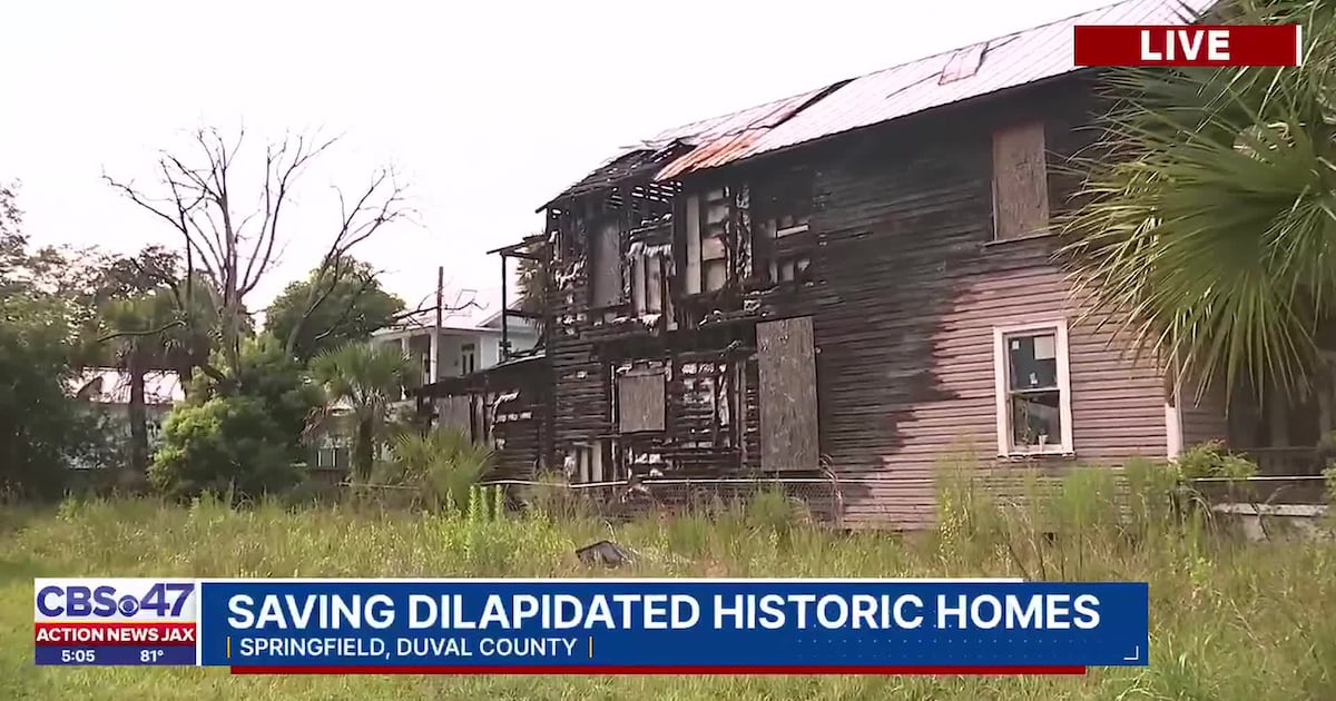 Jacksonville City Council members begin work on bill to save historic homes