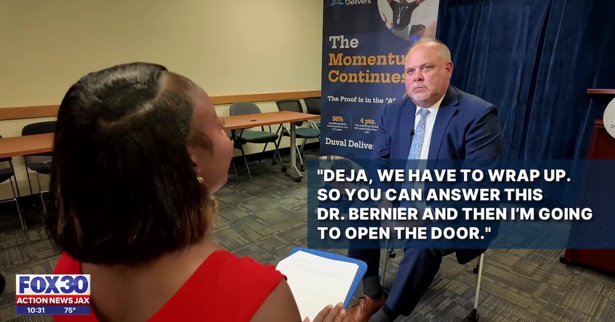 DCPS ends interview when asked about admin pay