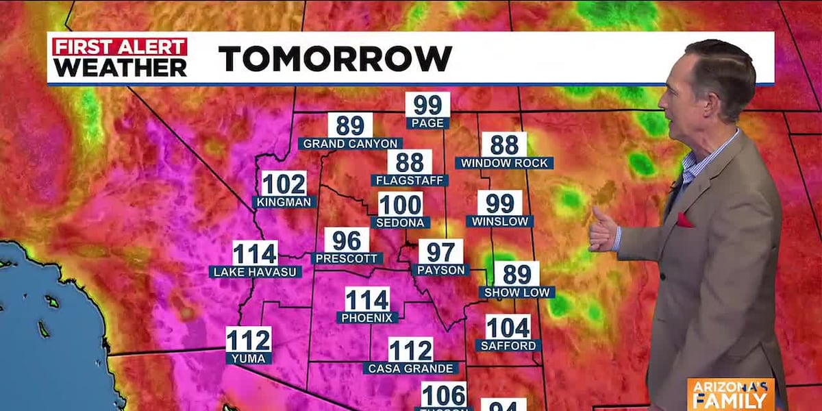 Summer heat rises with First Alert Weather Days in Phoenix
