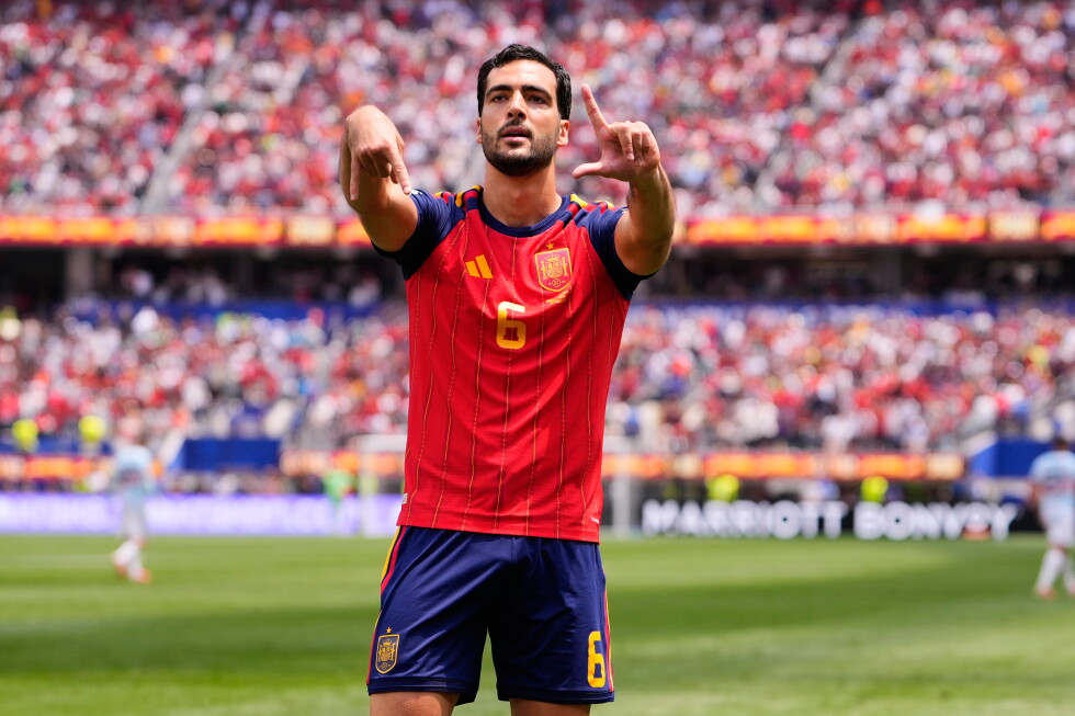 Spain beats Belgium 2-1 on Merino's late goal in World Cup quarterfinals