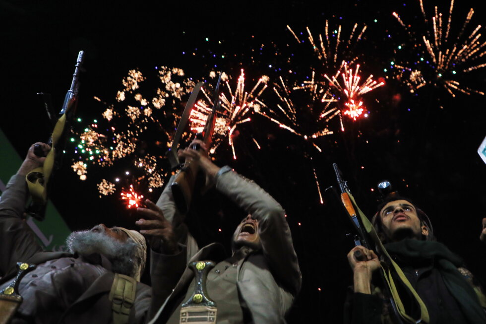 Yemen's Iranian-backed Houthi rebels say they will block Saudi shipping