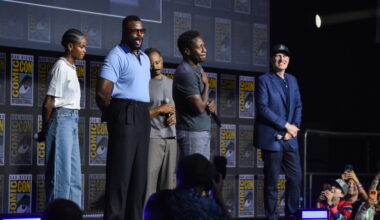 Marvel panel at Comic-Con Hall H features Ryan Gosling, David Jonsson, Robert Downey Jr.
