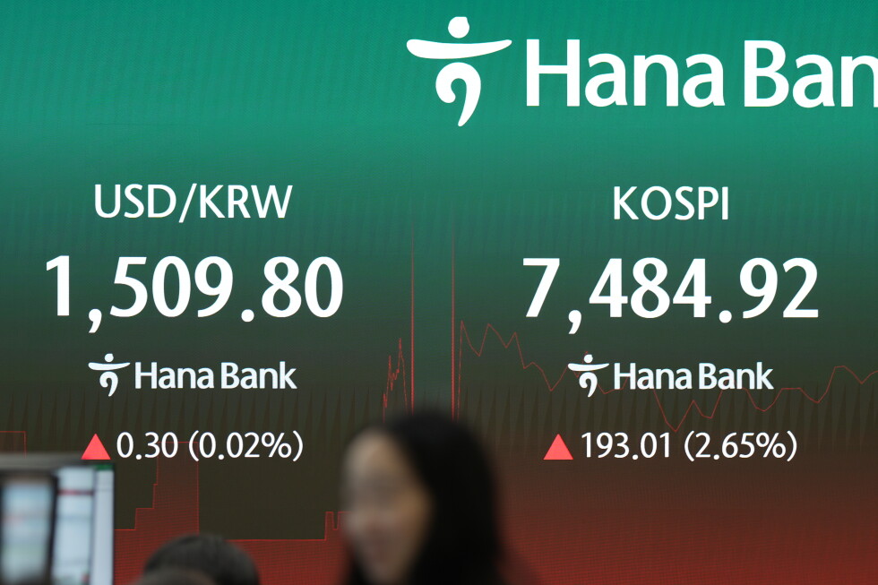 Oil prices jump more than 2% and world shares are mixed
