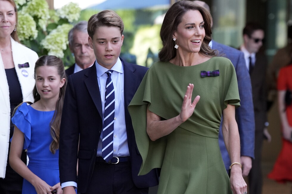 Prince William joins wife Kate in star-studded Royal Box for Wimbledon final