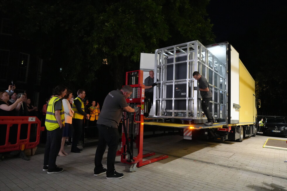 The Bayeux Tapestry is at the British Museum after a secret journey from France