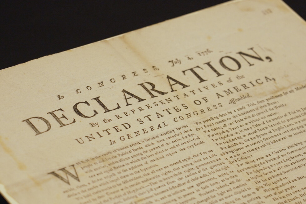UK archivists find rare Declaration of Independence in papers of captured US ship