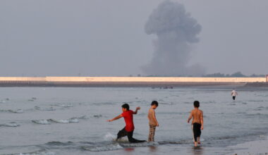 US attacks Iran as Tehran fires at tankers in strait