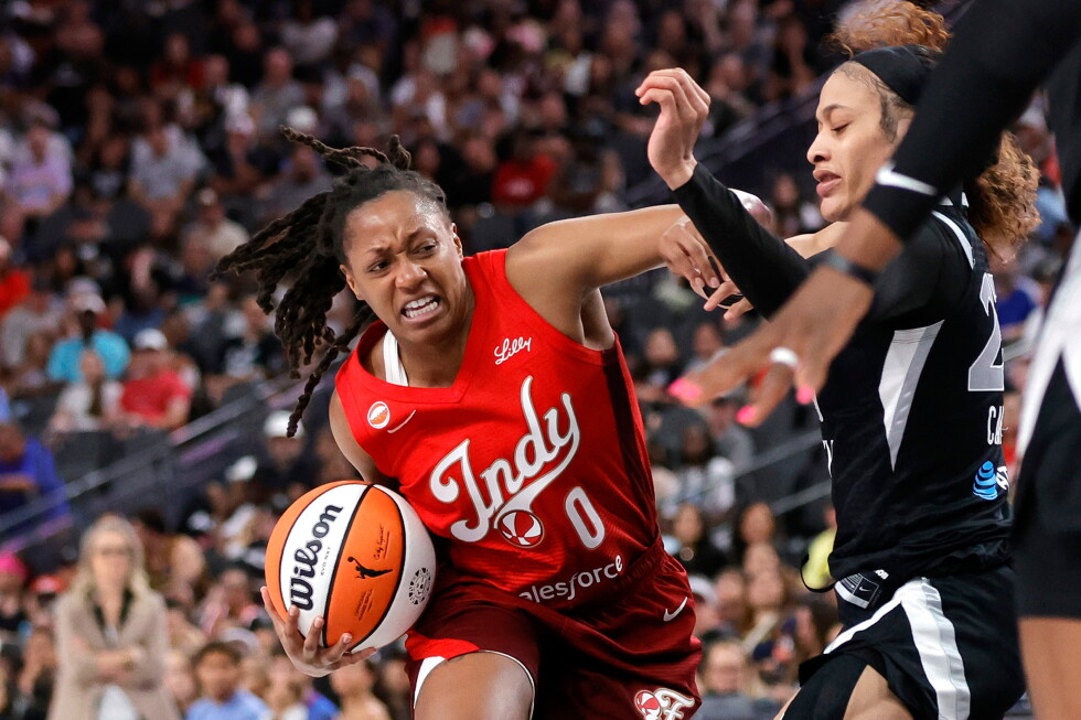 Fever, without Caitlin Clark, beat A'ja Wilson-less Aces 84-68