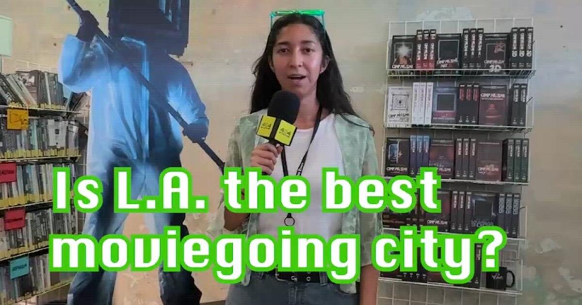 Is L.A. the greatest moviegoing city?